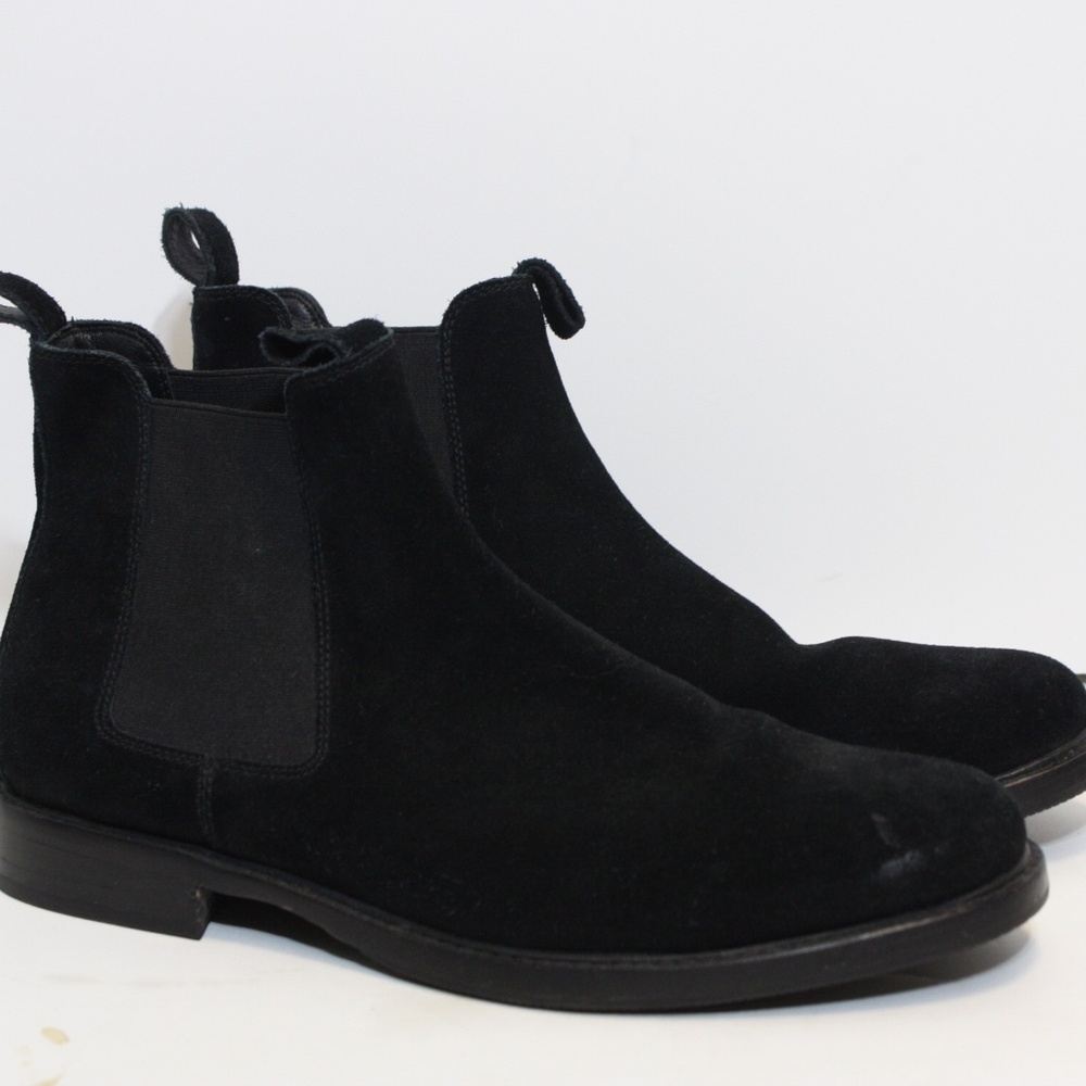 Ralph Lauren Chelsa suede boots